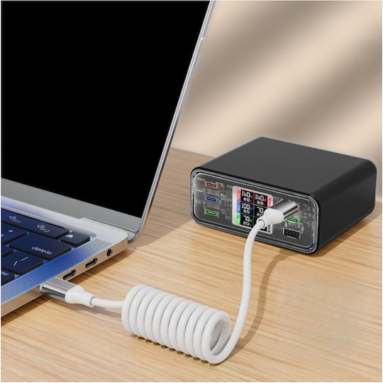 4Smarts USB 2.0 Cable USB-C Male - USB-C 100W PD White
