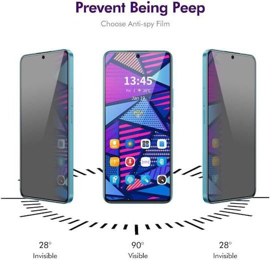 Enkay Privacy Full Face Tempered Glass Black (Galaxy S25 FE)