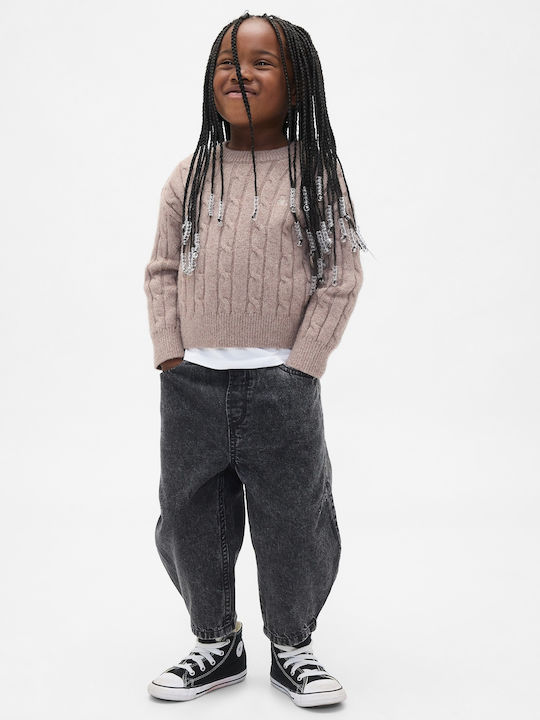 Kids' Denim Pants Black
