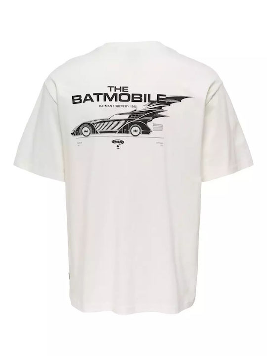 Tricou Batman – Ediția Arkham Asylum & Batmobile