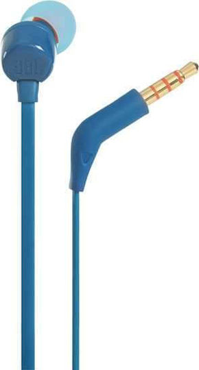 JBL T110e In-ear Handsfree Headphones with Connector 3.5mm Blue