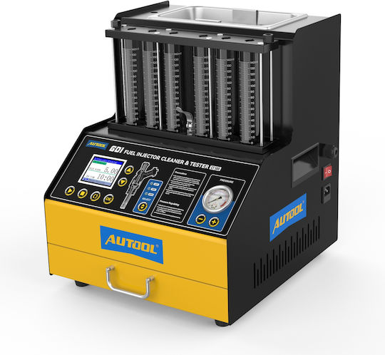 Autool Ct500 – Професионална Машина За Почистване и Тестване На Бензинови Дюзи Gdi Efi За 6 Цилиндъра Ултразвукова