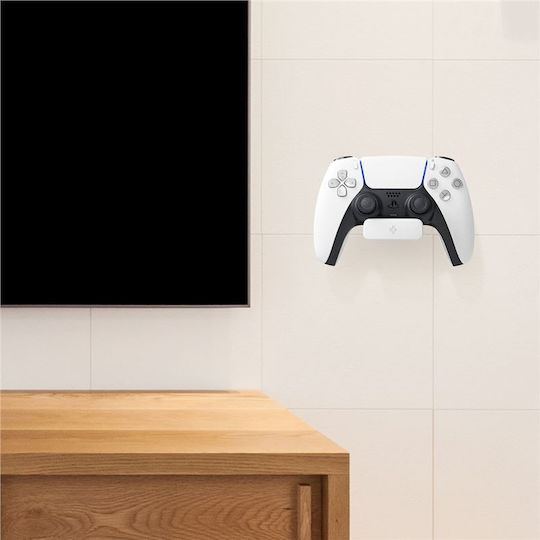 Поставка За Стена Spigen Mount 2 Броя Бял Playstation Xbox Nintendo Switch Pro Контролери
