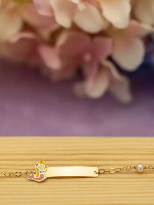 Gold 9K ID Bracelet