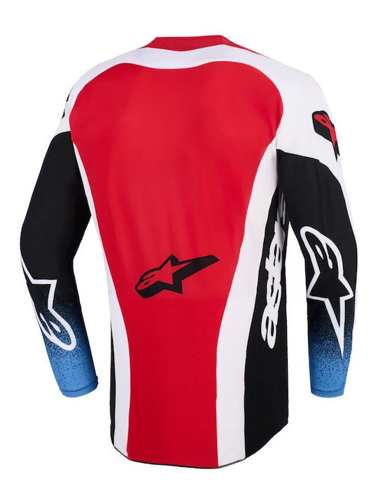 Alpinestars Techstar Pentru bărbați Tricou Motocross Mânecă lungă Negru Culoare