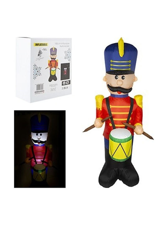 Umflat Nutcracker de Crăciun din Plastic