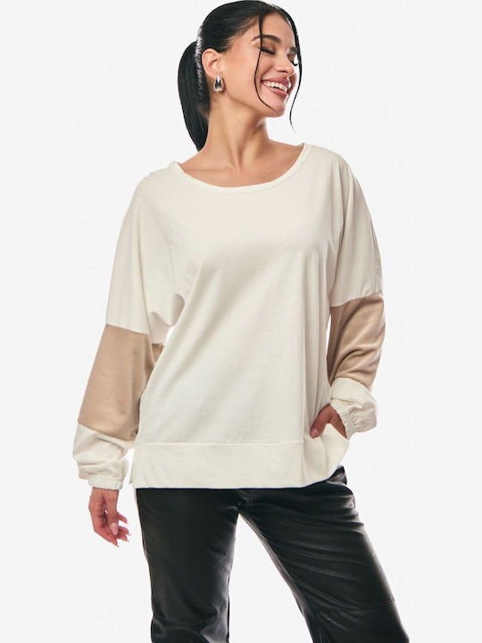 Women's Blouse Cotton Ecru