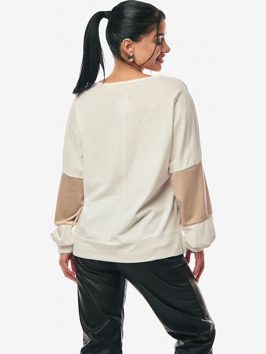 Women's Blouse Cotton Ecru