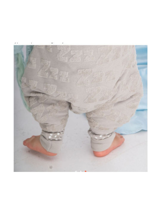 Baby Bliss Winter Sleeping Bag with Feet Grey