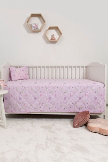 Naf Naf Little Hearts 302 Flieder Baby Quilt Quilt Set Naf Naf Little Hearts 302 Flieder Baby Quilt Quilt Set