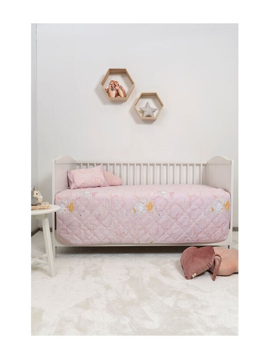 Naf Naf Little Fairies 303 Pink Κουβερλί Κουβερλί Σετ