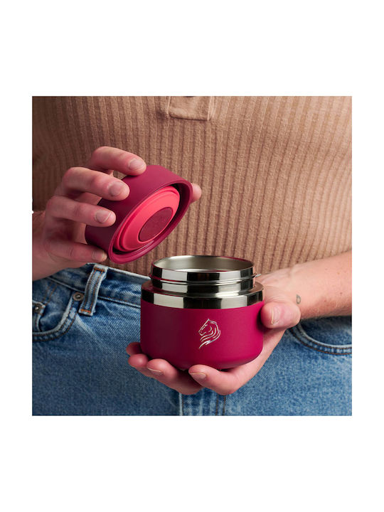 Cool'NMore Inox Thermo Lunch Box Red 350ml