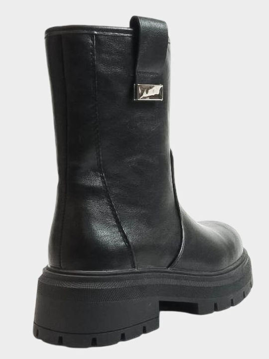 Stiefeletten Damen Schwarz