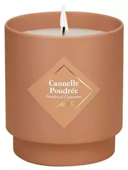 My Jolie Candle Χριστουγεννιάτικο Κερί Καφέ 8x8εκ.
