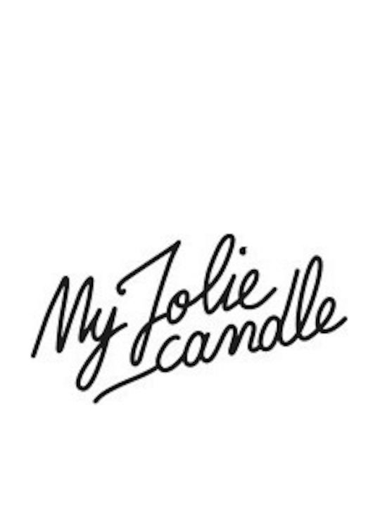 My Jolie Candle Χριστουγεννιάτικο Κερί Καφέ 8x8εκ.