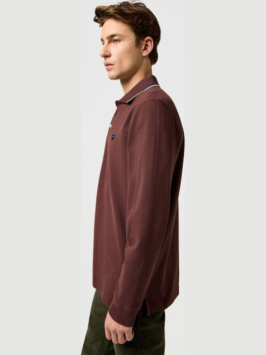 Polo Bluse Mahogany