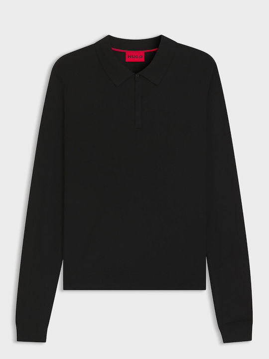 San Polo Pulover cu mânecă lungă Black