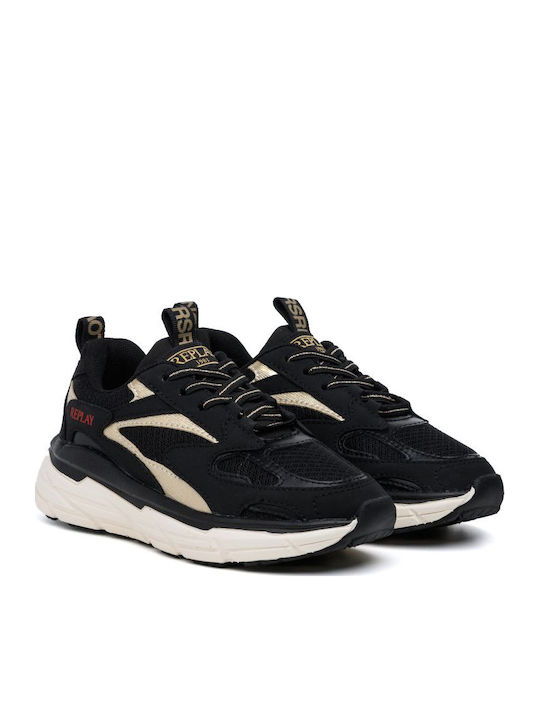 Παιδικά Sneakers Μαύρα