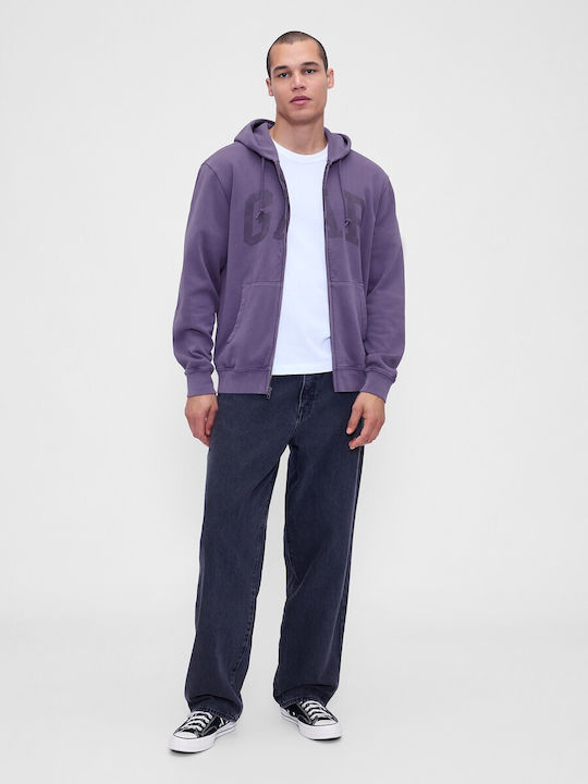 Arch Logo Ζακέτα με Κουκούλα Dark Violet