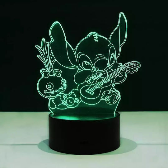 Led Kids Decorative Lamp Stitch 3εκ.
