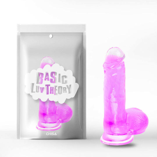 Chisa Novelties Dildo realist Cu ventuză Violet