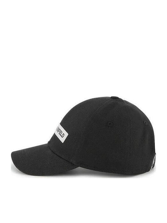 Karl Lagerfeld Kids' Hat Jockey Fabric Black