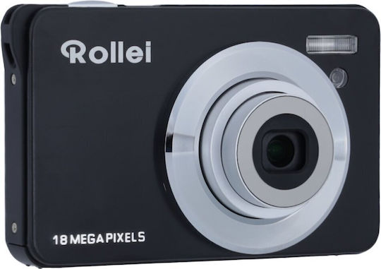 Rollei Compactline 880 Компактен Фотоапарат 18МР Оптично Увеличение 8x Черна