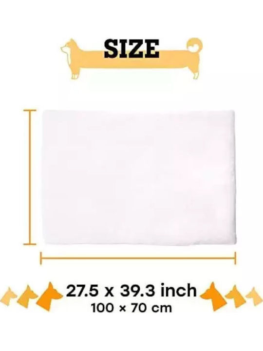 Pillow Dog White 100x70cm Pillow Dog White 100x70cm