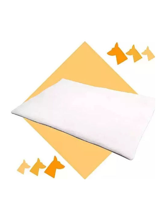 Pillow Dog Rectangle Heated White 100x70cm