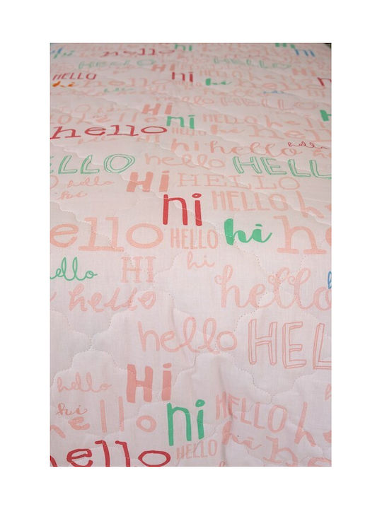 Naf Naf Set Kids Quilt Single with Pillowcase Pink 160x240cm 520801367139