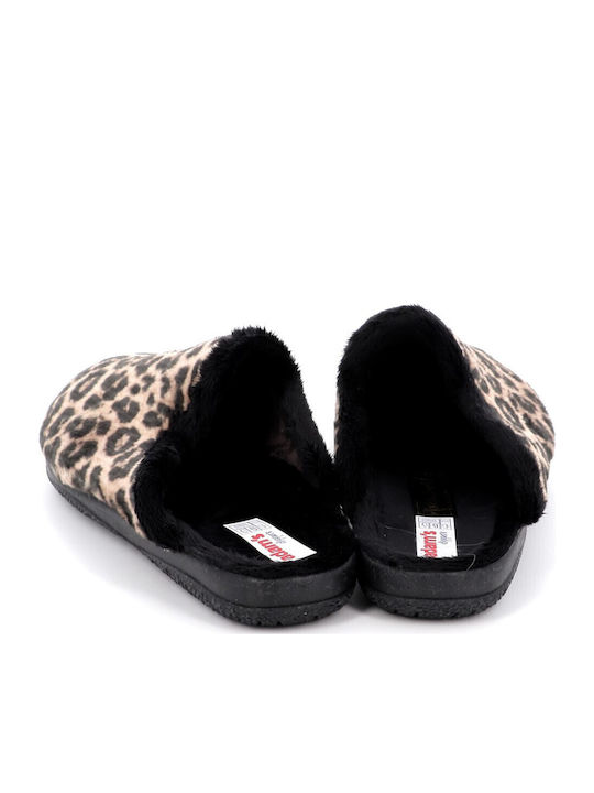 Winter Women's Slippers Beige