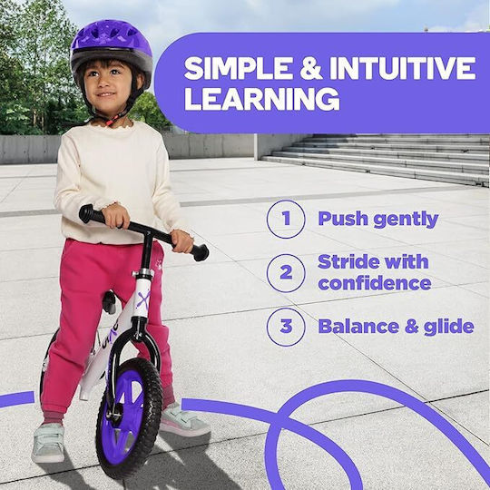 Bicicletă de Echilibru pentru Copii Bixe Violet