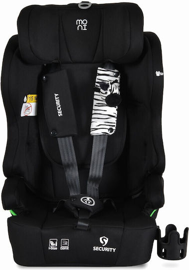 Moni Security Baby Car Seat i-Size with Isofix Midnight Black 9-36 kg