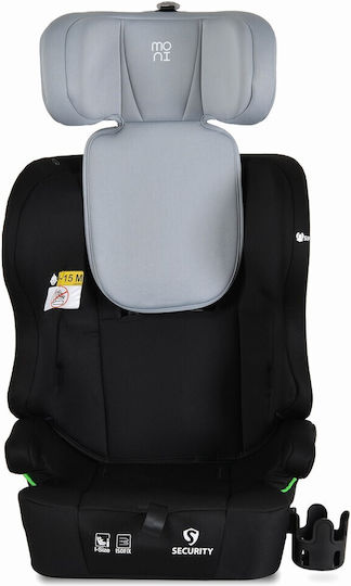Moni Security Καθισματάκι Αυτοκινήτου i-Size με Isofix Space Grey 9-36 kg