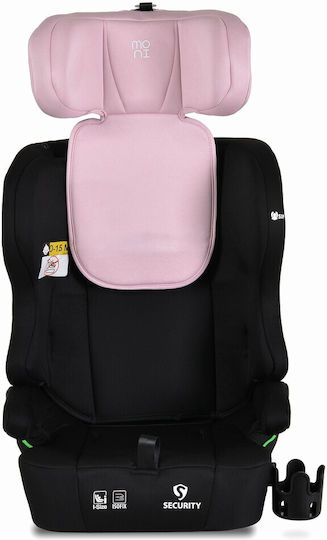 Moni Security Baby Car Seat i-Size with Isofix Baby Pink 9-36 kg