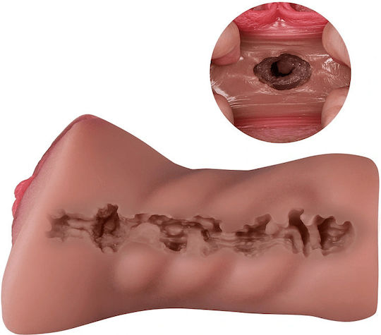 Smd Vixen Jasmine Vagina Masturbator Mit Vibration 3D Texturierte Realistische Pussy Braune