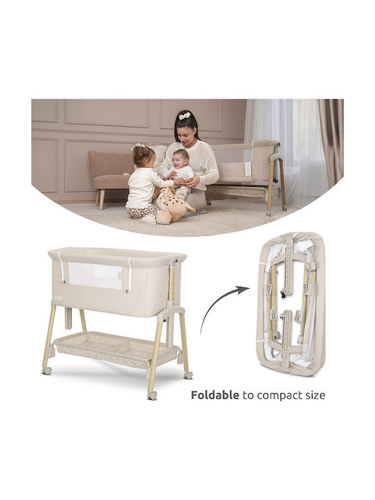 Lorelli Cradle Millie with Mattress and Wheels Black