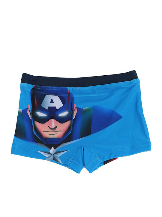 Marvel Costum de baie pentru copii Pantaloni scurți de înot Light Blue
