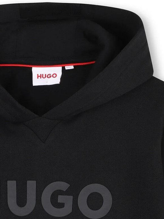 Kids Sweatshirt with Hood Black