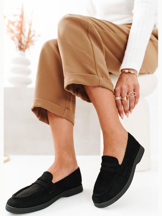 Black Moccasins Stitch Decorative Strap