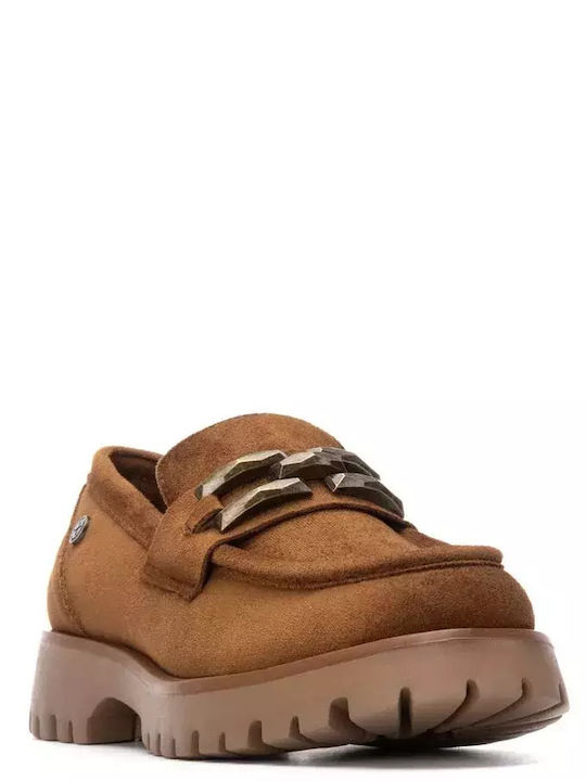 Women's Loafers in Brown Color