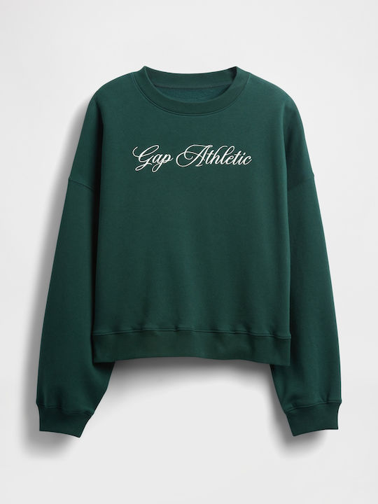 Μακρύ Γυναικείο Φούτερ Deep Hunter Green