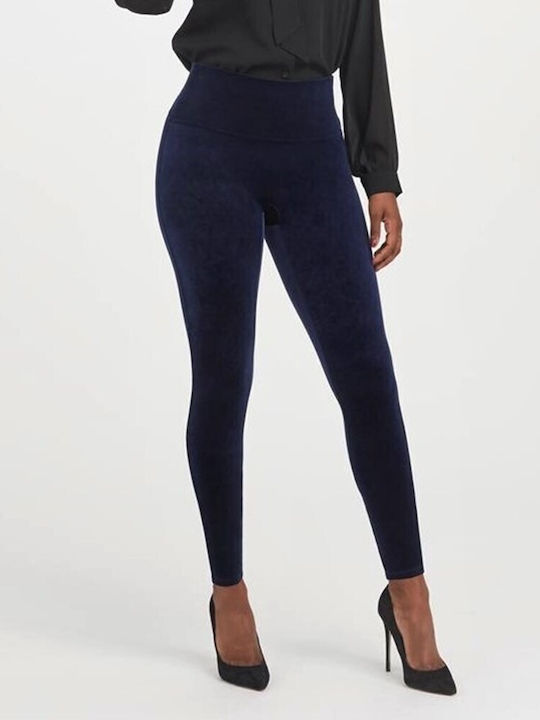 Frauen Leggings Hochgeschnitten Blue