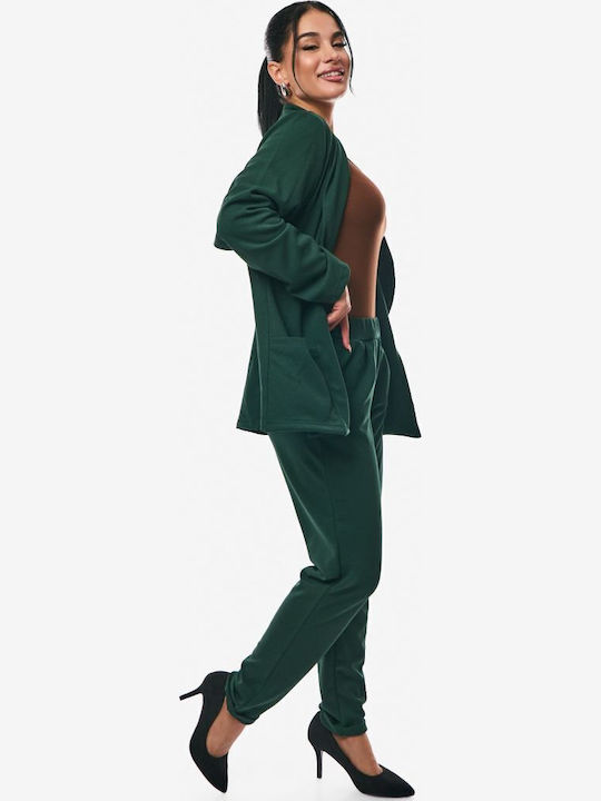 Dress Up Γυναικείο Σακάκι Κυπαρισσί