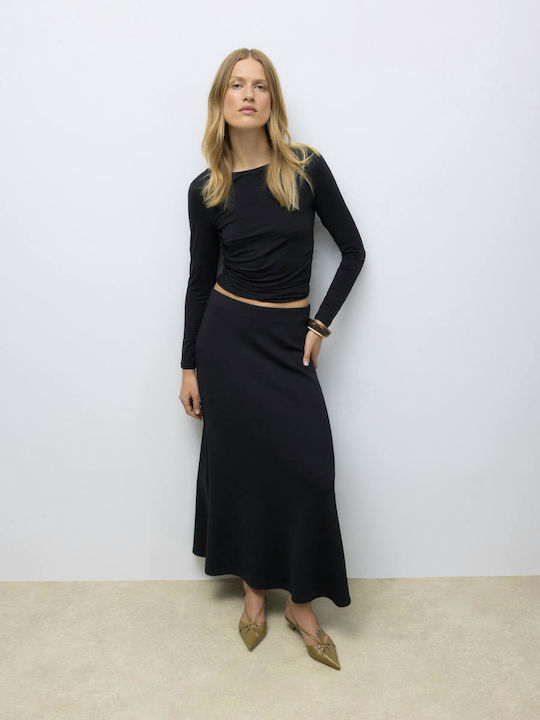Tammie Maxi Skirt Black
