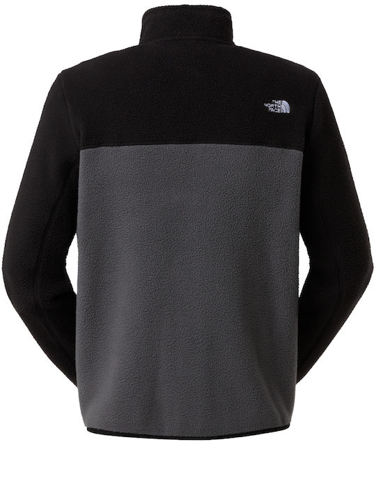 Ανδρική Ζακέτα Fleece Ανθρακί/γκρι