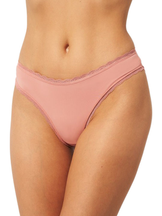 Γυναικεία Slip 3Pack Pink Rose And Black