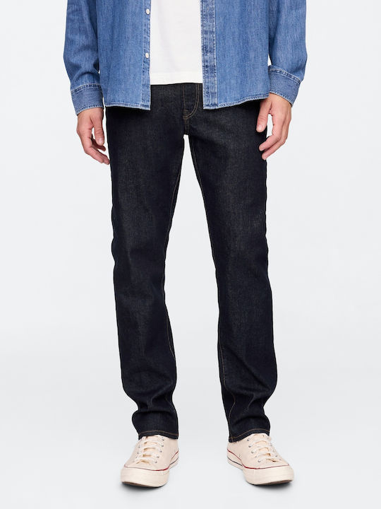 Men's Jeans Pants Elastic Indigo