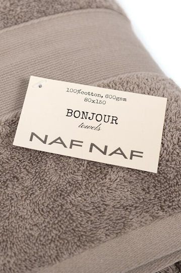 Naf Naf Πετσέτα Χεριών 30x50εκ. Vintage Grey