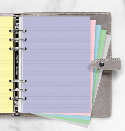 Filofax Notebook A5 60 Sheets Ruled Multicolour